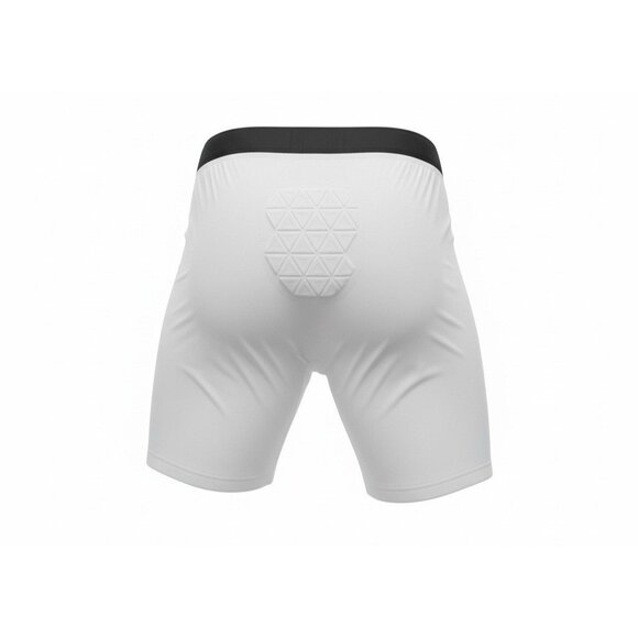 adidas Men's Padded Compression Sports Football Shorts White Size 2XL IM3608 - Picture 3 of 10